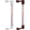 Fensterthermometer zum Aufkleben (-50°C bis +50°C) 22cm mix - 2 ['rundes Thermometer', ' welche Temperatur']
