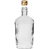 Flachmann-Flasche 500 ml mit Schraubverschluss, 6 St. - 4 ['500 ml Flasche', ' Flakon', ' Tinkturflasche', ' Alkoholflasche', ' Halbliterflasche', ' Flaschenset']