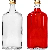 Flachmann-Flasche 500 ml mit Schraubverschluss, 6 St. - 7 ['500 ml Flasche', ' Flakon', ' Tinkturflasche', ' Alkoholflasche', ' Halbliterflasche', ' Flaschenset']