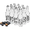 Flasche 0,5 L mit Schraubverschluss und Aufdruck "BimberBezPopity" - 12 St. - 3 ['Flasche', ' Flaschen', ' Flaschen mit Aufdruck', ' Likörflasche', ' Flasche für Selbstgebrannten Schnaps', ' Alkoholflasche', ' Flasche mit Aufdruck', ' Glasflasche mit Aufdruck und Schraubverschluss', ' Flaschen 500 ml mit Korken', ' Flaschen mit Korken Set', ' für Hochzeitsfeier', ' Flasche für hausgemachten Alkohol', ' Geschenkflasche', ' Flachmann-Flasche', ' Set von 12 Flaschen', ' Flasche Selbstgebrannter Schnaps ohne Nachspülen']