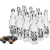 Flasche 0,5 L mit Schraubverschluss und Aufdruck "Jeszcze Jeden" - 12 St. - 3 ['Flasche', ' Flaschen', ' Flaschen mit Aufdruck', ' Likörflasche', ' Flasche für Selbstgebrannten Schnaps', ' Alkoholflasche', ' Flasche mit Aufdruck', ' Glasflasche mit Aufdruck und Schraubverschluss', ' Flaschen 500 ml mit Korken', ' Flaschen mit Korken Set', ' für Hochzeitsfeier', ' Flasche für hausgemachten Alkohol', ' Geschenkflasche', ' Flachmann-Flasche', ' Set von 12 Flaschen', ' Wodkaflasche', ' super Flaschen', ' Aufdruck Einer geht noch']