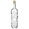 Flasche Eisland 1 L mit Korken, 4 St. - 3 ['Glasflasche', ' Alkoholflasche', ' Dekoflasche', ' 1L Flasche', ' Weinflasche', ' Weinflasche', ' Tinkturflasche', ' Saftflasche', ' Geschenk']