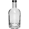 Flasche  Miss der Bar  0,5 L, weiß  - 1 ['Alkoholflasche', ' dekorative Alkoholflaschen', ' Glasflasche für Alkohol', ' Flaschen für Selbstgebrannten für die Hochzeitsfeier', ' Flasche für Likör', ' dekorative Flaschen für Likör', ' 500 ml Flasche', ' 500ml']