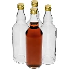 Flasche „Monopol” 700 ml - 4 St. - 2 ['klassische Flaschen', ' klassische Flasche', ' Flasche mit Schraubverschluss', ' Flaschen mit Schraubverschlüssen', ' Flaschen 700 ml', ' Flasche 700 ml', ' Alkoholflaschen', ' Flaschen für Säfte', ' verschraubbare Flaschen', ' Flaschen mit Schraubverschluss']