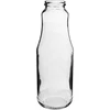 Flasche TO 750 ml mit Schraubverschluss fi 43 - 2 ['Saftflasche', ' Püreeflasche', ' für Fruchtsaft', ' für Gemüsesaft', ' für Pasteurisierung', ' farbiger Verschluss', ' 750 ml Flasche']