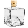 Flaschensatz Bruno – für Liköre, 250 ml, 3 St. - 2 ['Alkoholflasche', ' dekorative Alkoholflaschen', ' Glasflasche für Alkohol', ' Flaschen für Selbstgebrannten für die Hochzeitsfeier', ' Flasche für Likör', ' dekorative Flaschen für Likör']