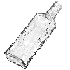 Flora 250 ml Flasche mit Schraubverschluss, 6 Stück. - 5 ['Glasflaschen', ' dekorative Flaschen', ' dekorative Flaschen', ' Likörflaschen', ' selbstgemachte Likörflaschen', ' Saftflaschen aus Glas', ' dekorative Likörflaschen', ' dekorative Geschenkflaschen', ' klare Glasflaschen']