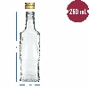 Flora 250 ml Flasche mit Schraubverschluss, 6 Stück. - 8 ['Glasflaschen', ' dekorative Flaschen', ' dekorative Flaschen', ' Likörflaschen', ' selbstgemachte Likörflaschen', ' Saftflaschen aus Glas', ' dekorative Likörflaschen', ' dekorative Geschenkflaschen', ' klare Glasflaschen']