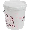 Gärbehälter mit Aufdruck und Deckel, 15 L - 2 ['Gärbehälter', ' Gäreimer', ' Gärbehälter für Wein', ' biowin Gäreimer', ' browin Gäreimer']