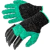 Gartenhandschuhe mit Krallen – grün  - 1 ['Gartenhandschuhe', ' Handschuhe mit Krallen', ' Schutzhandschuhe']