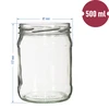 Glas TO 500 ml 8 Stck. Multipack - 6 ['Gläser', ' kleine Gläser', ' kleines Glas', ' Gläser für Einmachprodukte', ' Einmachglas', ' Einmachgläser', ' Gläser für Gewürze', ' Glas für Marmelade', ' Glas für Konfitüre', ' Glas für Honig', ' kleines Glas für Honig ']