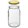 Glas TO 900ml mit Deckel - Multipack 6 Stck. - 5 ['Gläser', ' Glas', ' Glas mit Schraubverschluss', ' Gläser für Einmachprodukte', ' Einmachglas', ' Einmachgläser', ' Glas für Gurken', ' Glas für Honig ']