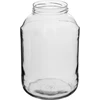 Glass jar 4l + Farbkappe + Gabel oder Zange - 2 ['Glas', ' Glas mit Schraubverschluss', ' Glas für Salzgurken', ' Glas für Gurken', ' Glas für Liköre', ' Glas mit Zange', ' Gurkenzange', ' Küchenzange']