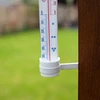 Großes Fensterthermometer zum Aufkleben (-50°C bis +50°C) 27cm mix - 4 ['Rundthermometer', ' welche Temperatur', ' Außentemperatur', ' Röhrenthermometer']