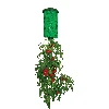 Hängeblumentopf für Tomatenzucht  - 1 ['Gemüsezucht mit dem Kopf nach unten', ' Hängeblumentopf', ' umgekehrter Blumentopf', ' kreativer Blumentopf', ' Tomatenzucht']