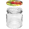 Jar 212 ml - 3 ['Einmachglas', ' Glas', ' kleines Glas', ' Gewürzglas']