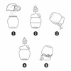 Keimglas Twist-Off + 5 Samenpackungen - 9 ['Keimglas', ' Anbau von Sprossen', ' Radieschensprossen', ' Rabbs-Brokkoli', ' Mung-Sprossen']