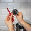 Kochthermometer (20°C bis +300°C) 12,5cm - 3 ['Kochthermometer', ' Garthermometer', ' Küchenthermometer', ' Backthermometer', ' Thermometer zum Kochen', ' Bratenthermometer', ' Thermometer mit Spicknadel']