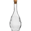 Kräuterflasche 0,5 L mit Korken  - 1 ['Glasflasche', ' dekorative Flasche', ' Flasche mit Korken', ' Likörflasche']