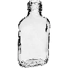 Likörflasche vom Typ Flachmann 100 ml 10 St. - 3 ['Flachmann-Flasche', ' Likörflasche', ' Likörflaschen', ' Glasflaschen', ' Flaschen 100 ml', ' Olivenölflaschen', ' Fläschchen 100 ml', ' Glasfläschchen']