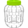 Mehrzweck-Behälter, 3 L  - 1 ['Einmachglas', ' Glas', ' Glas für Salzgurken', ' für Liköre', ' Glas 3 l', ' Glas mit Attest', ' nichtsplitterndes Glas', ' universelles Glas', ' Mehrzweck-Glas', ' Glas für Einmachprodukte', ' Plastikglas', ' PET-Glas']
