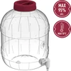 Mehrzweck-Behälter mit Hahn 10 L - 4 ['PET-Glas', ' Kunststoff-Glas', ' Plastikglas', ' Mehrzweckglas', ' nichtsplitterndes Glas', ' Glas mit Hahn', ' Limonadenglas', ' Glas mit Schraubverschluss und Stöpsel']