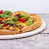 Pizzastein, hergestellt aus Cordierit, rund 33 cm - 19 ['für das Backen von Pizza', ' italienische Pizza', ' für das Backen von Brot', ' für ein Geschenk', ' runder Pizzastein']