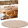 Pizzastein, hergestellt aus Cordierit, rund 33 cm - 5 ['für das Backen von Pizza', ' italienische Pizza', ' für das Backen von Brot', ' für ein Geschenk', ' runder Pizzastein']