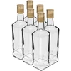 Pryncypalna-Flasche 500 ml mit Schraubverschluss - 6 St.  - 1 ['dekorative Flasche', ' Wodkaflasche', ' Alkoholflasche', ' Tinkturflasche', ' dekorative Flaschen']