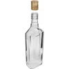 Rathaus-Flasche 500 ml mit Schraubverschluss- 6 St. - 3 ['dekorative Flaschen', ' eine Flasche für Wodka', ' Flaschen für Tinkturen', ' für hausgemachte Getränke', ' für hausgemachte Alkohole']