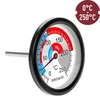 Räucherkammer- und BBQ-Thermometer (0°C bis +250°C) 5,7cm - 3 ['Temperatur', ' Thermometer für den Räucherofen', ' Räucherofenthermometer', ' Thermometer fürs Räuchern', ' Küchenthermometer', ' Gastronomie-Thermometer', ' Lebensmittelthermometer', ' Thermometer mit Attest', ' Lebensmittelthermometer mit Sonde', ' Fleischthermometer', ' Thermometer mit Sonde', ' Küchenthermometer mit Sonde', ' Thermometer für den Grill', ' Grillthermometer']