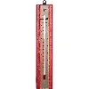 Raumthermometer mit goldfarbener Skala  - 1 ['Innenthermometer', ' Raumthermometer', ' Heimthermometer', ' Thermometer', ' Raumthermometer aus Holz', ' Thermometer mit lesbarer Skala', ' Thermometer mit goldfarbener Skala']