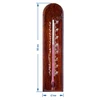 Raumthermometer mit Muster (-20°C bis +50°C) 18cm mix - 3 ['Innenthermometer', ' Raumthermometer', ' Heimthermometer', ' Thermometer', ' Raumthermometer aus Holz', ' Thermometer mit lesbarer Skala', ' Thermometer mit verstärkter Kapillare', ' Thermometer mit Muster', ' Thermometer mit Grafik']