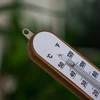 Raumthermometer mit weißer Skala (-30°C bis +50°C) 20cm - 5 ['Innenthermometer', ' Raumthermometer', ' Heimthermometer', ' Thermometer', ' Raumthermometer aus Holz', ' Thermometer mit lesbarer Skala', ' Thermometer mit doppelter Skala']