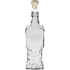 Schrankflasche 0,5 L mit Stopfen - 2 ['dekorative Glasflasche', ' Flasche mit Naturkorken', ' Likörflasche']