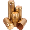 Schrumpfkapseln mit Perforation Gold O 31 mm - 10  - 1 ['Kappen mit Perforierung', ' Kappen für den Flaschenhals', ' Schrumpfkappen für Flaschen', ' Schrumpfkappen', ' Kappen für Flaschen']