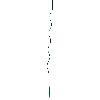 Stahlspiralstange 1,25 m x 6 mm  - 1 ['Pflanzenhalter aus Stahl', ' Stange für Pflanzen', ' Stange für Blumen', ' Stangen für Topfblumen', ' Stange für Pflanzen Castorama']