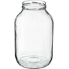 Twist-off-Glas 3 L und Schraubverschluss fi 100 mit Griff - 2 ['Glas', ' Glas mit Schraubverschluss', ' Glas für Salzgurken', ' Glas für Gurken', ' Glas für Liköre', ' Glas mit Zange', ' Gurkenzange', ' Küchenzange']