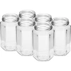 Twist-Off-Glas – 385 ml mit schwarzem Schraubverschluss fi 63, 6 St. - 3 ['dekorative Gläser', ' Gläser', ' Gläser mit Schraubverschlüssen', ' Gläser für Einmachprodukte', ' elegante Gläser', ' Gläser für Marmeladen', ' Gläser für die Speisekammer', ' Set von Gläsern', ' Wald im Glas', ' dekoratives Glas', ' Glas für Fleisch', ' Fleisch im Glas', ' Fleischprodukte im Glas']