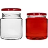Twist-Off-Glas 580 ml mit burgunderrotem Schraubverschluss fi82/6 - 3 ['Gläser', ' Glas', ' Gläserset', ' Behälter', ' Glasbehälter', ' Gläser für die Aufbewahrung', ' Küchengläser', ' Gläser aus Glas', ' Gläser mit Schraubverschluss aus Metall', ' Gläser für die Aufbewahrung von Lebensmitteln', ' Gläser für Einmachprodukte', ' Gläser für Kräuter', ' Gläser für Kaffee', ' Gläser für Tee', ' Gläser für die Geschirrspülmaschine', ' Glas aus Glas', ' Glas mit Schraubverschluss', ' Marmeladegläser']