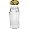 Twist-off-Glas 90 ml mit farbigem Deckel fi43 - 6 Stück. - 3 ['Einmachgläser', ' Gläser mit Schraubverschluss', ' für Konserven', ' für Marmelade', ' für Gewürze']