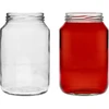 Twist-Offs Glas 1000 ml mit buntem Schraubverschluss Ø 82/6 – 6 Stück. - 4 ['Einmachglas', ' 1000 ml Einmachglas', ' Glas mit Schraubverschluss', ' Glas mit farbigem Deckel', ' Küchenglas', ' Glas', ' kleines Glas', ' Kompottglas', ' Pilzglas', ' Marmeladenglas', ' Schraubverschlussgläser']