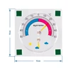 Universalthermometer mit Hygrometer, transparente, selbstklebend (-50°C bis +50°C) - 2 ['Universalthermometer', ' Außenthermometer', ' Fensterthermometer', ' Balkonthermometer', ' Thermometer', ' Thermometer lesbare Skala', ' Kunststoffthermometer', ' Thermometer für Scheibe', ' selbstklebendes Thermometer', ' Thermometer mit Hygrometer']