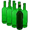 Weinflasche 0,75 L Grün – Achterpack - 2 ['Weinflasche', ' Flasche 750 ml', ' grüne Flasche 0', '75 L', ' Glasflasche für Wein', ' Weinflaschen', ' Glasflaschen', ' Flasche für die Weinbereitung', ' Flaschen für die Weinbereitung']
