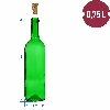 Weinflasche 0,75 L Grün – Achterpack - 6 ['Weinflasche', ' Flasche 750 ml', ' grüne Flasche 0', '75 L', ' Glasflasche für Wein', ' Weinflaschen', ' Glasflaschen', ' Flasche für die Weinbereitung', ' Flaschen für die Weinbereitung']