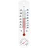 Weißes Universalthermometer mit Hygrometer (-20°C bis +50°C) 25cm  - 1 ['Innenthermometer', ' Raumthermometer', ' Heimthermometer', ' Thermometer', ' Thermometer mit lesbarer Skala', ' Thermometer mit Hygrometer', ' Thermometer aus Kunststoff', ' Thermometer mit Hygrometer']