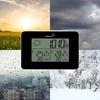 Wetterstation RCC – Elektronisches, Kabellose, Beleuchtet, Sensor, schwarz - 21 ['Wetterstation', ' Haus-Wetterstation', ' Temperatur', ' Umgebungstemperatur', ' Temperaturüberwachung', ' Elektrothermometer', ' Thermometer mit Sensor', ' Innenthermometer', ' Außenthermometer', ' Thermometer für Außen', '']