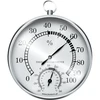 Wetterstation - retro, thermometer, hygrometer Ø 10cm  - 1 ['Thermometer', ' Hygrometer', ' Thermometer mit Hygrometer', ' rundes Thermometer', ' minimalistisches Thermometer']