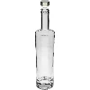 Zeitlose Flasche 500 ml - 2 ['Flasche', ' Glasflasche', ' Flasche mit Schraubverschluss', ' Flasche 500 ml', ' Weinflasche', ' Likörflasche', ' Alkoholflasche', ' durchsichtige Flasche']
