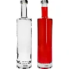 Zeitlose Flasche 500 ml - 3 ['Flasche', ' Glasflasche', ' Flasche mit Schraubverschluss', ' Flasche 500 ml', ' Weinflasche', ' Likörflasche', ' Alkoholflasche', ' durchsichtige Flasche']